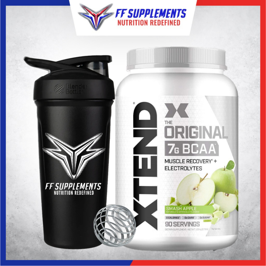 Xtend BCAA Powder 90 servings with shaker Muscle Recovery Shopee