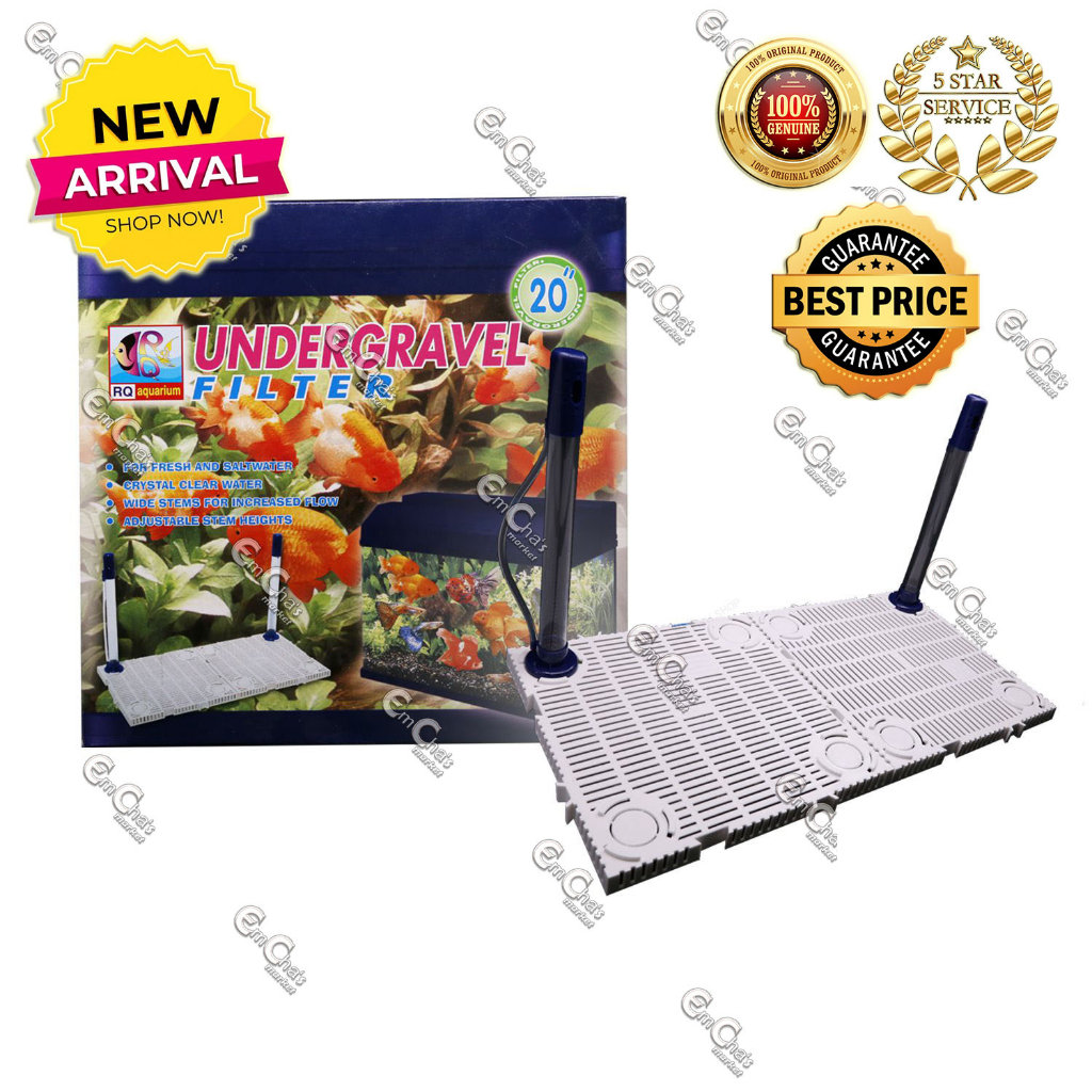 RQ Aquarium 20Inches Undergravel Filter And Aquasoil Insulation Board