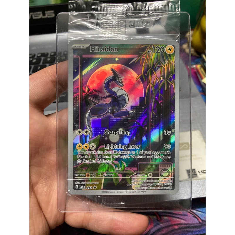 Pokemon TCG Scarlet & Violet Promo Miraidon Promo SVP013 Shopee