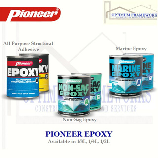 Pioneer All Purpose Epoxy Set ( A & B) / Marine Epoxy Set / Non