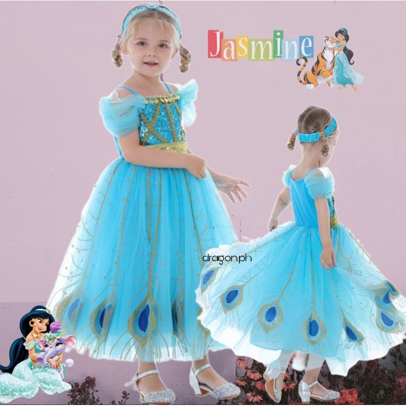 Disney Princess Jasmine Mini gown dress for kids Shopee Philippines
