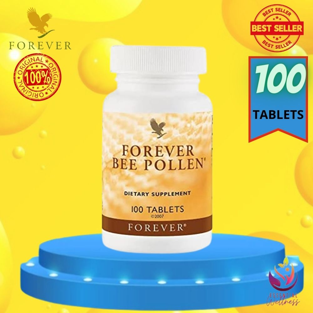 AUTHENTIC FOREVER BEE POLLEN (100 TABLETS) | Shopee Philippines