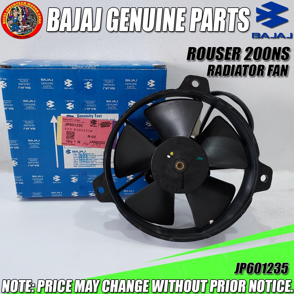 Pulsar 200 ns on sale radiator fan price