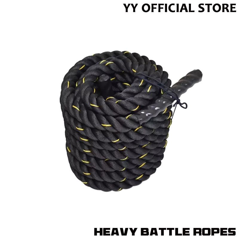 Muscle Fighting Roper Fitness Battle Ropes Body Workouts Power Training ...