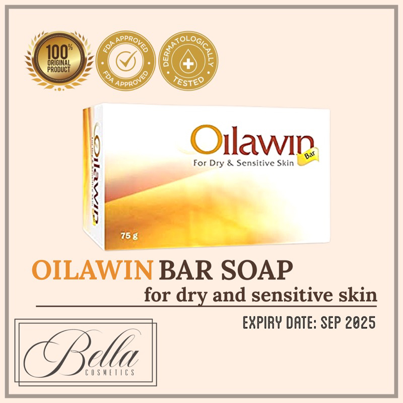 Oilawin Bar Soap for dry and sensitive skin (100 Original) Shopee
