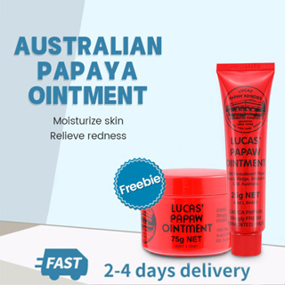 Au Lucas Papaw Ointment Rash Cream Lip Balm Wound Skin Care Papaya Skin  Repair Cream 25g/75g Lucas Oil - Creams - AliExpress