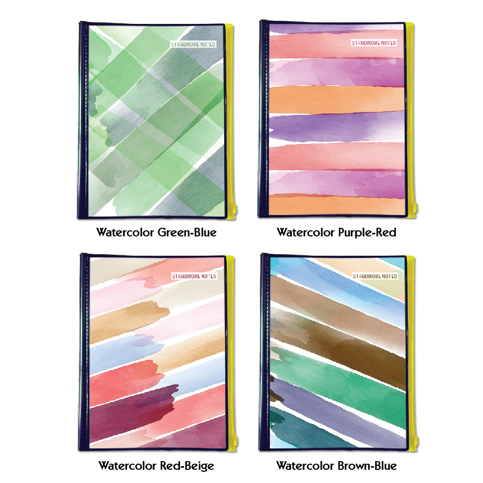 Stradmore Prints&Patterns Wirepin Notebook/Zipbook (Assorted Only ...