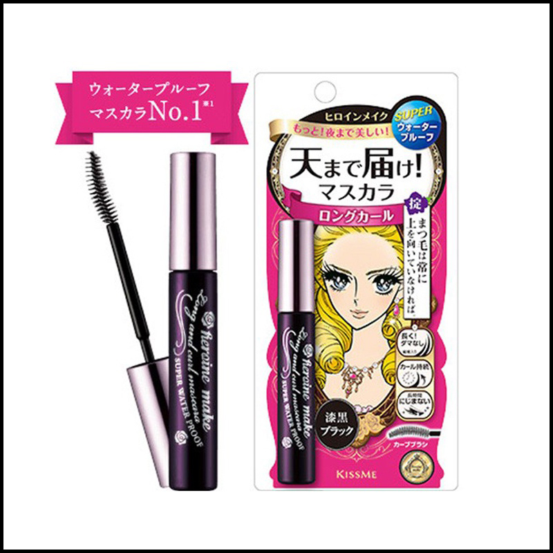 KISS ME Heroine Make Mascara Waterproof [Volume & Curl/ Long&Curl