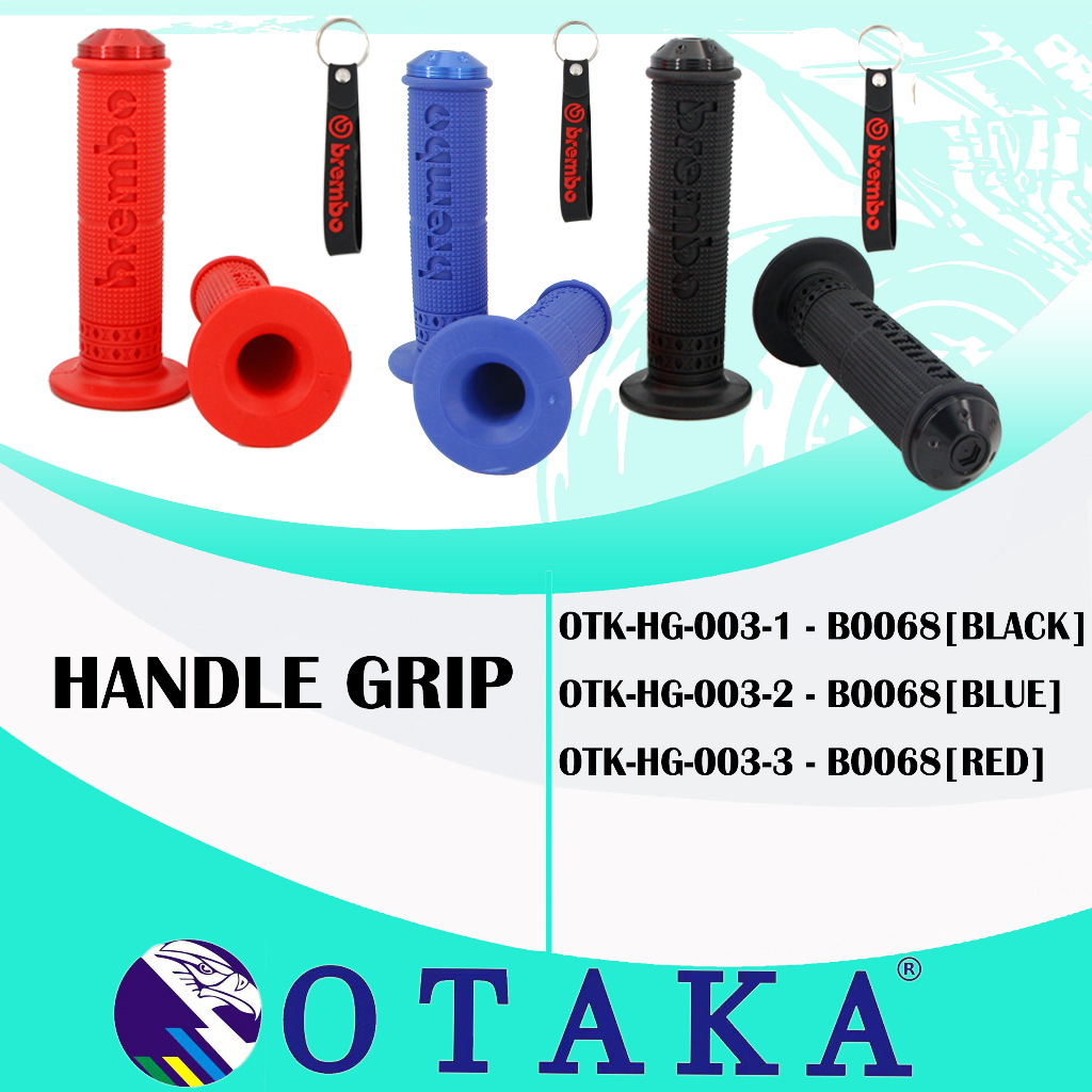 Otaka Motorcycle Handle Grip Brembo 1pair Shopee Philippines