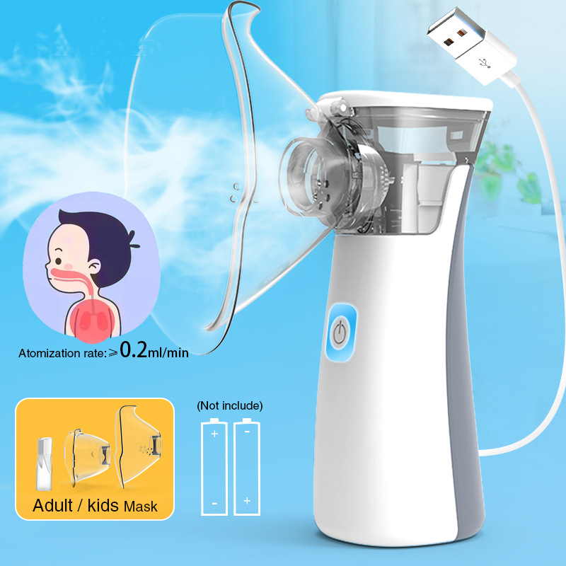Portable Nebulizer For Asthma Rechargeable Inhaler Nebulizer Machine For Kids And Adults
