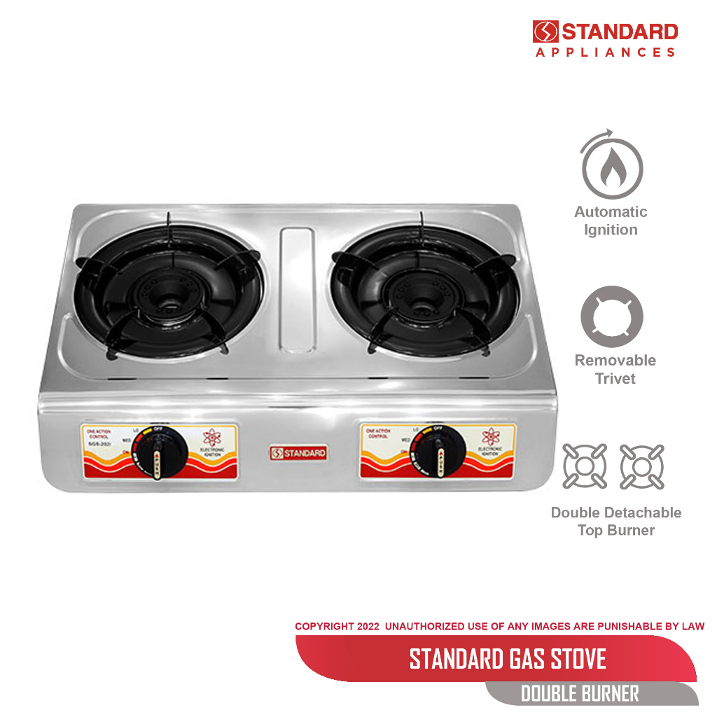 Standard Gas Stove Double Burner LPG Stove Stainless Steel Automatic   Ph 11134207 7qul0 Lio7zo33s0ee4f