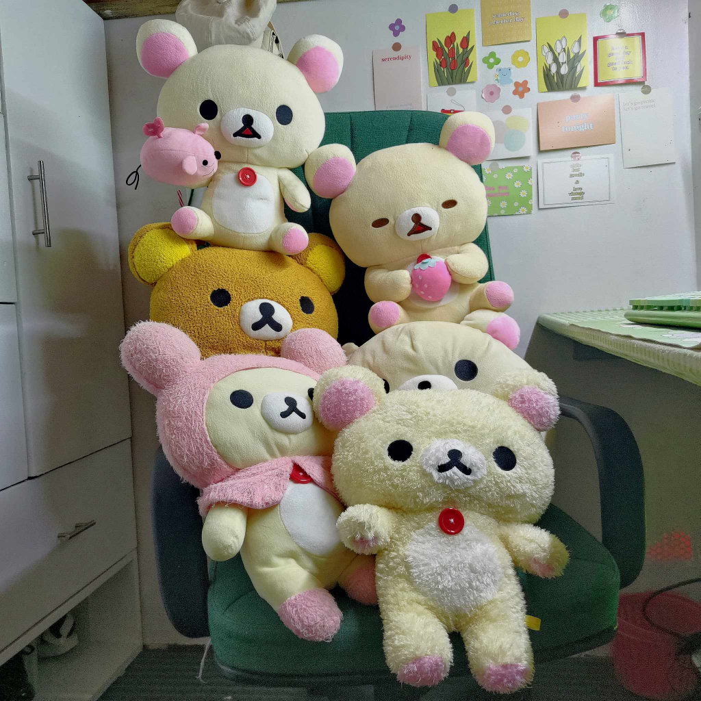 SanX Rilakkuma Korilakkuma Big Plush Japan Stuffed Toys Shopee