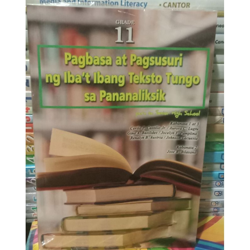 pagbasa at pagsusuri ng ibat ibang teksto tungo sa pananaliksik ...
