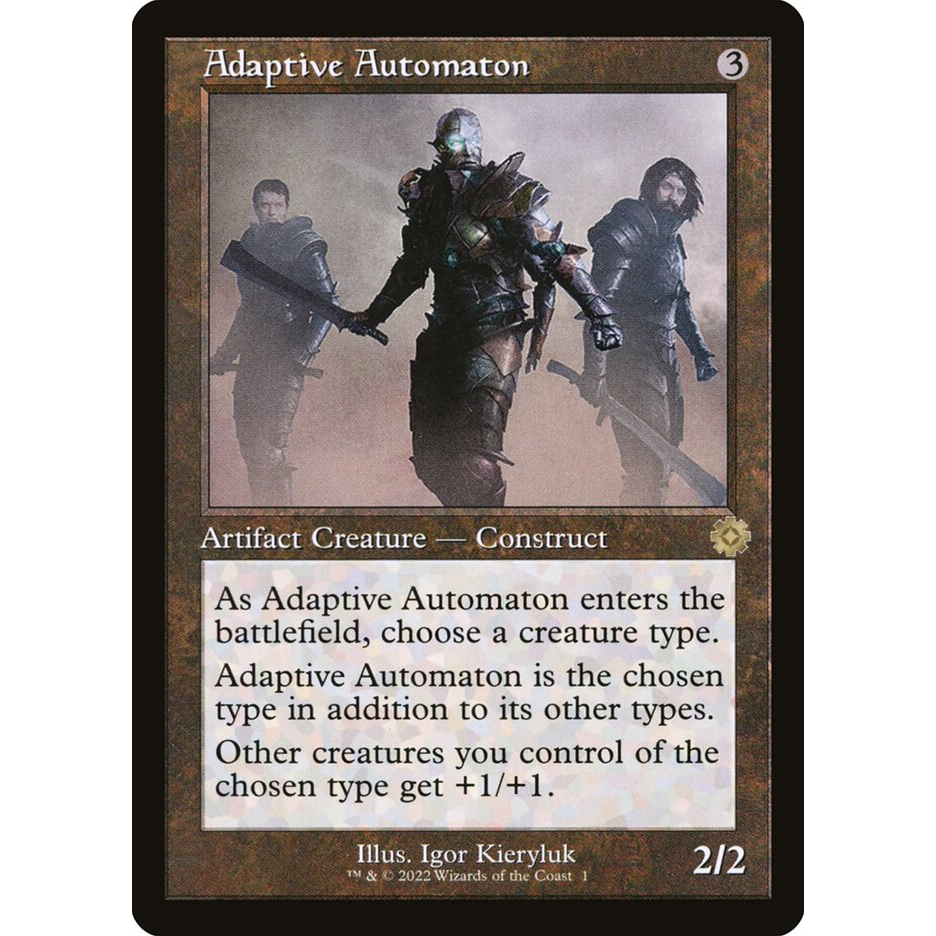 Adaptive Automaton The Brothers War Retro Frame Artifacts Brr