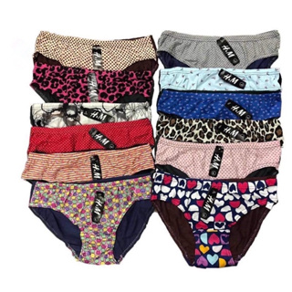 H&M New style panty High quality Ladies underwear 12pcs