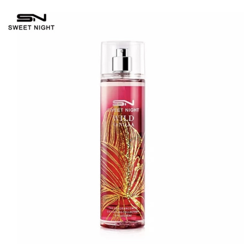 Sweet Night Vanilla Extract Perfume For Women Fragrance Bouquet Signature Collection Body Mist
