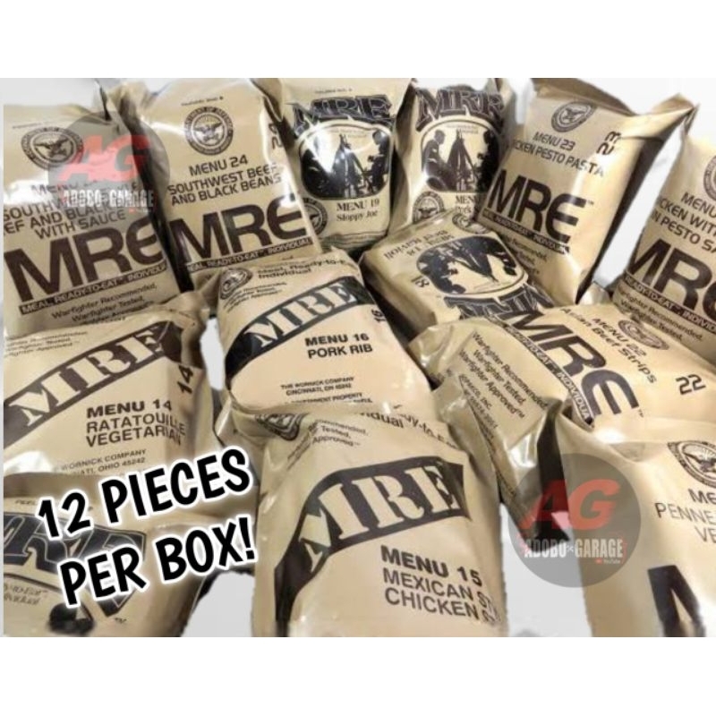 MRE Meal Ready To Eat 1 Box | Shopee Philippines