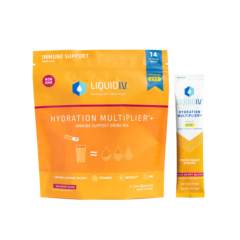 Liquid I.V. Hydration Multiplier + Immune Support - Wild Berry | Shopee ...