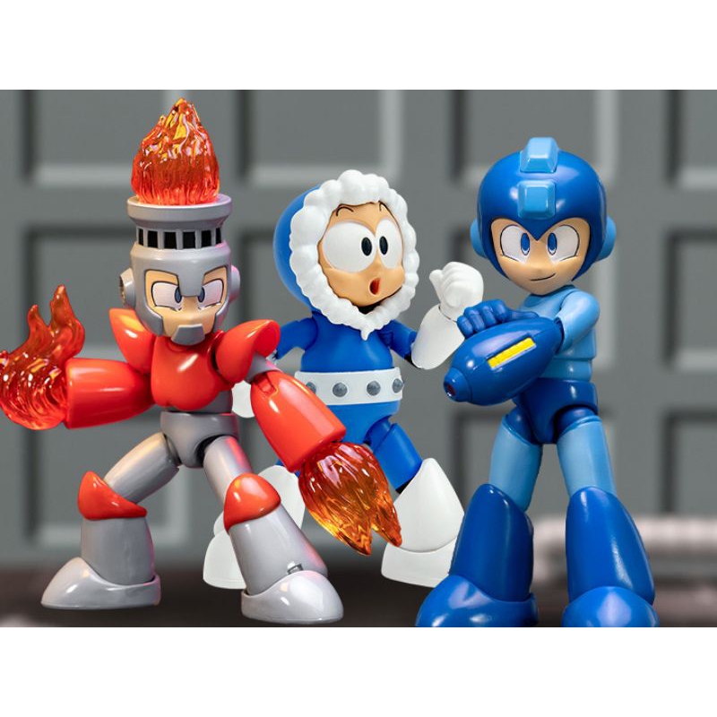 [bundle Pre-order April 2024] Jada Toys Mega Man, Ice Man And Fire Man 