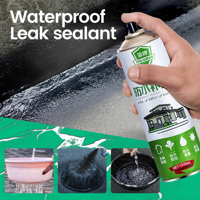 1200ml Waterproof AntiLeaking Sealant Spray Roof Seal Repair Leak