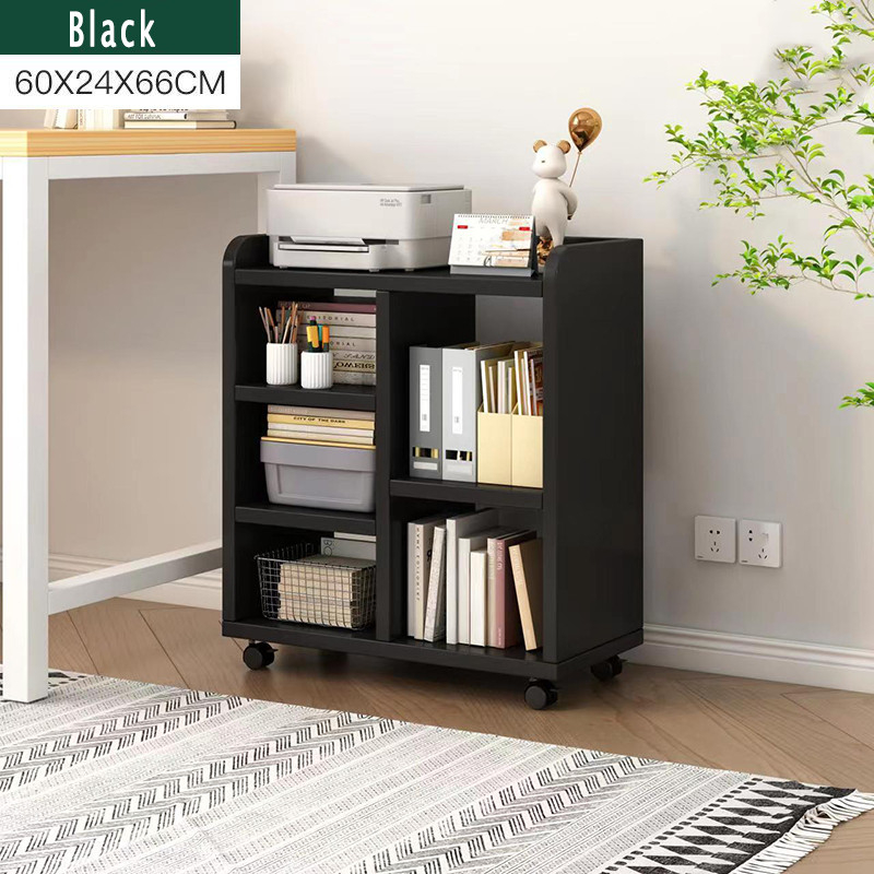 Under The Office Desk Storage Book Rack File Movable Rack With