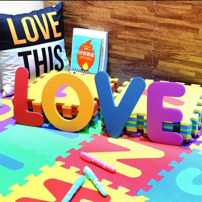 10pcs per pack (30cmx30cm) ABC Random Kids Play Mat Multi_Color Puzzle ...