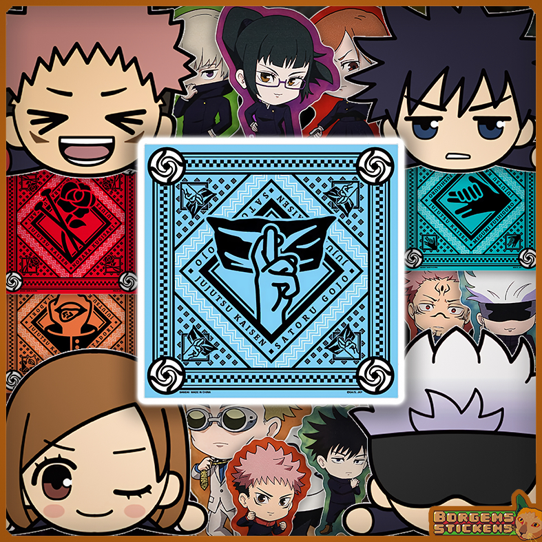 Jujutsu Kaisen Chibi stickers - Vinyl Waterproof Sticker / Regular ...