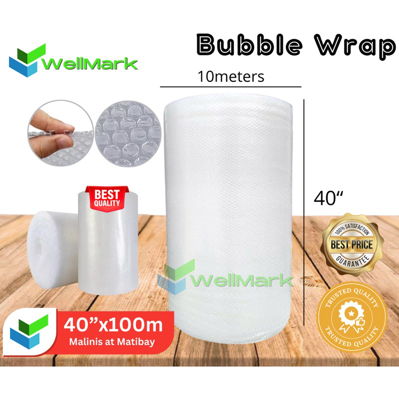 Bubble Wrap High Quality 2ply (40x10meters) Shopee Philippines