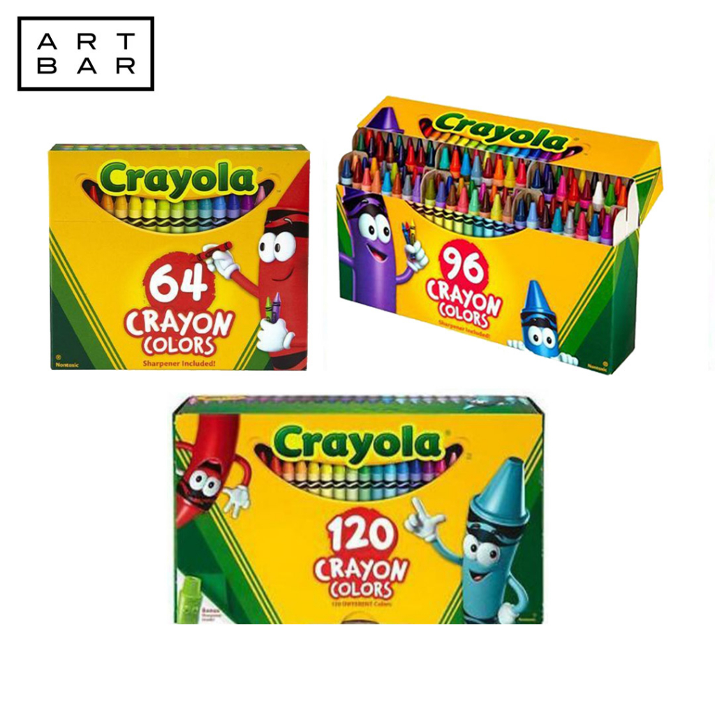 Crayola Crayons 64 /96 /120 Colors | Shopee Philippines