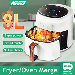 8.5l Air Fryer Household Large-capacity Intelligent Automatic  Multi-function Oil-free Roasted French Fries Machine Kitchen Oven - Air  Fryers - AliExpress