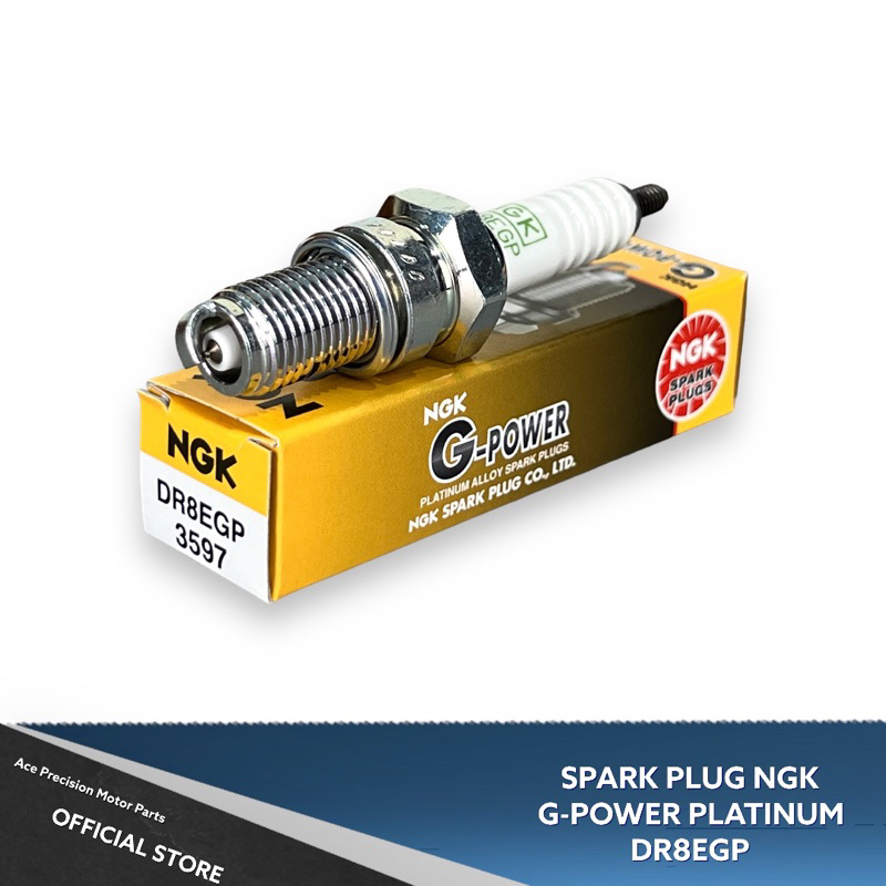 ORIGINAL NGK SPARK PLUG PLATINUM/ GPOWER DR8EGP Shopee Philippines