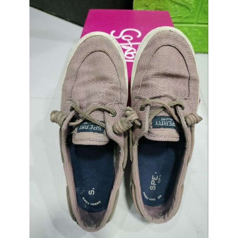 Sperry lounge away washed on sale rose