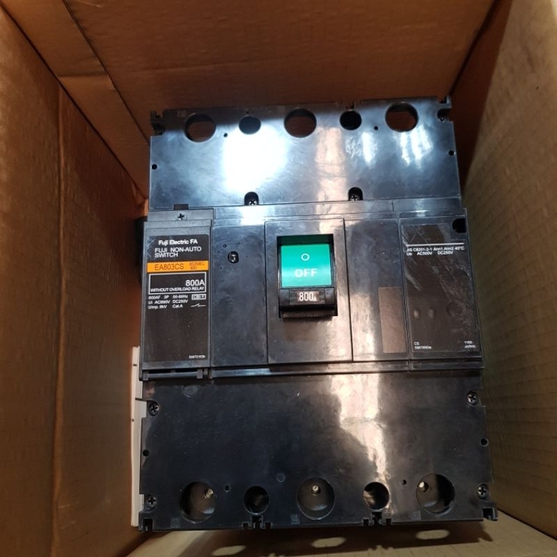 Circuit Breaker 3pole 700A & 800A EA803C/EA803B FUJI(Original Made in ...