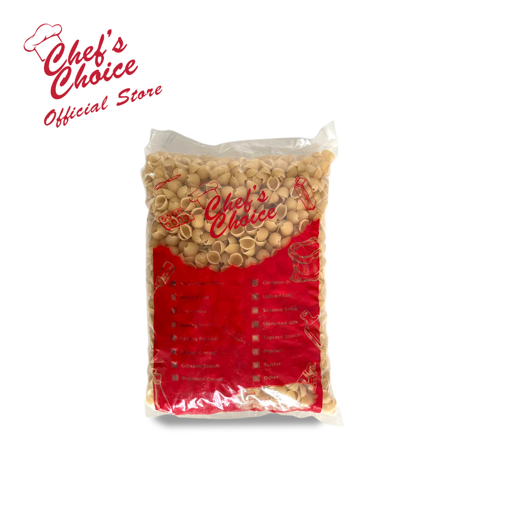 Chef's Choice Macaroni Pasta Conchiglie Shell Small (For Sopas, Salads ...