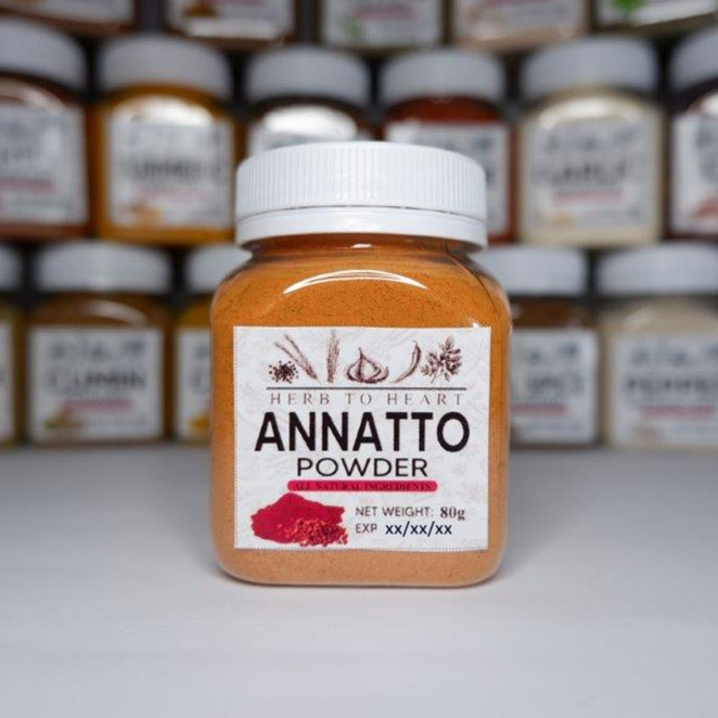 Annatto Powder 80g_All Natural Herbs & Spices by Herb to Heart | Shopee ...