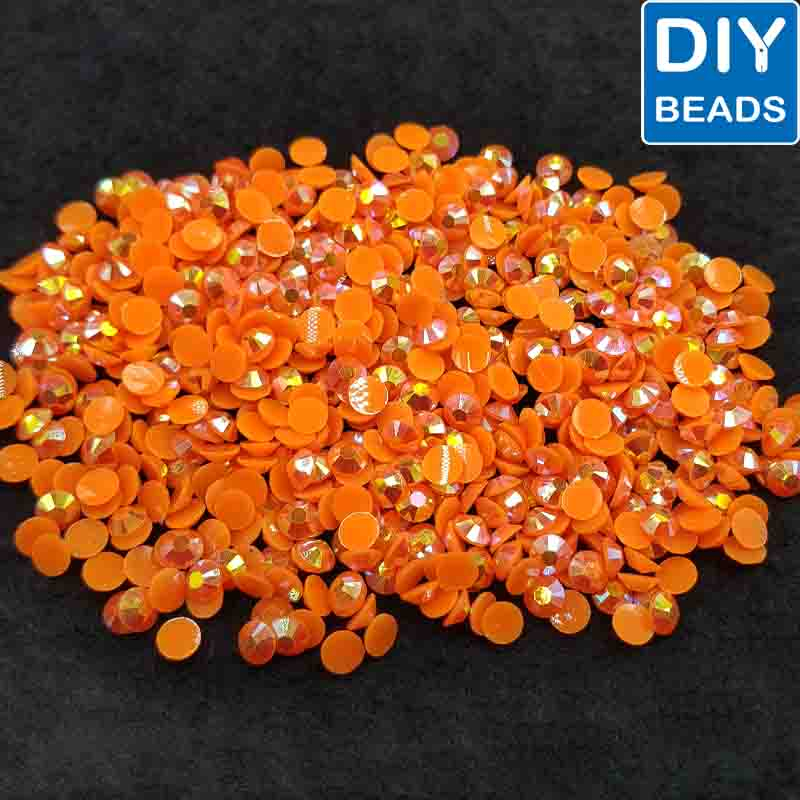 Diy Beads Rhinestone Orange | Shopee Philippines