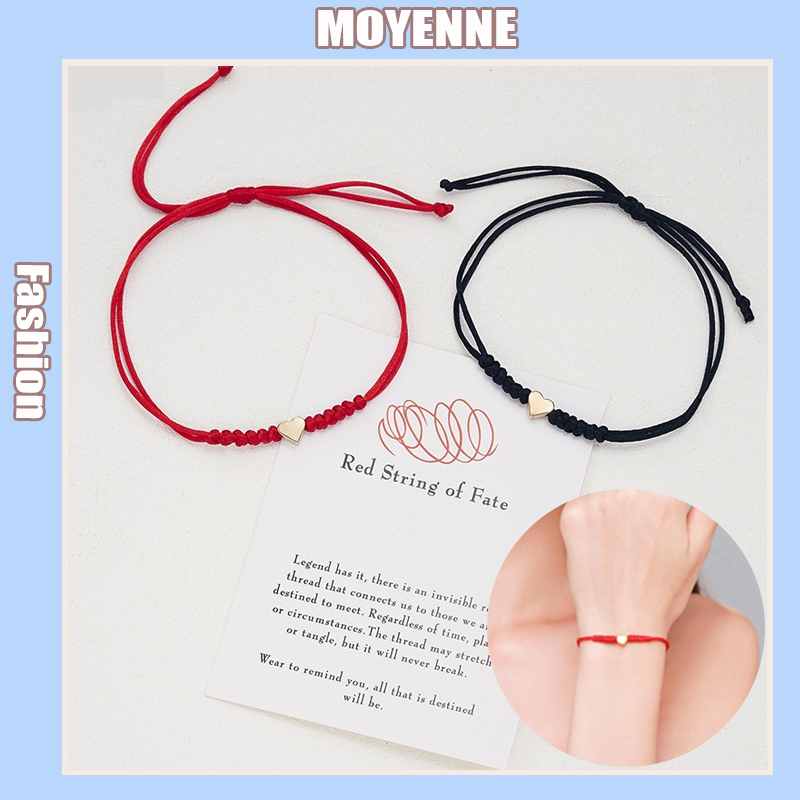 Kabbalah red string minimal bracelet good luck thread hilo rojo men women  gift