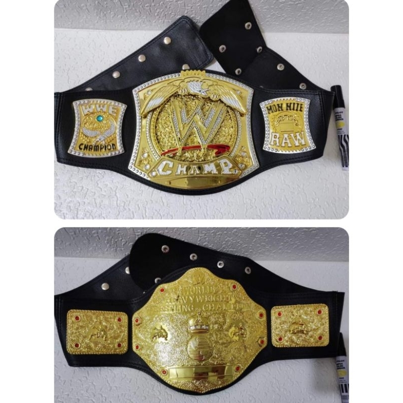 shop : WWF WRESTLING Belt Costume Toy Kids Adult | Shopee Philippines