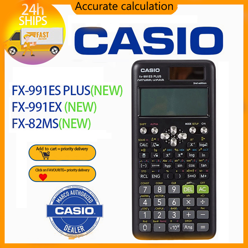 Original Casio Scientific Calculator FX-991EX FX-991ES Plus FX-82MS ...