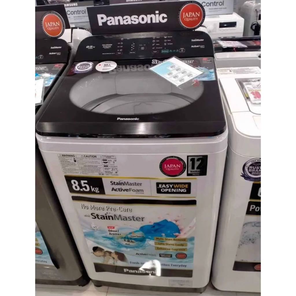 Panasonic washing machine automatic 8.5 deals kg