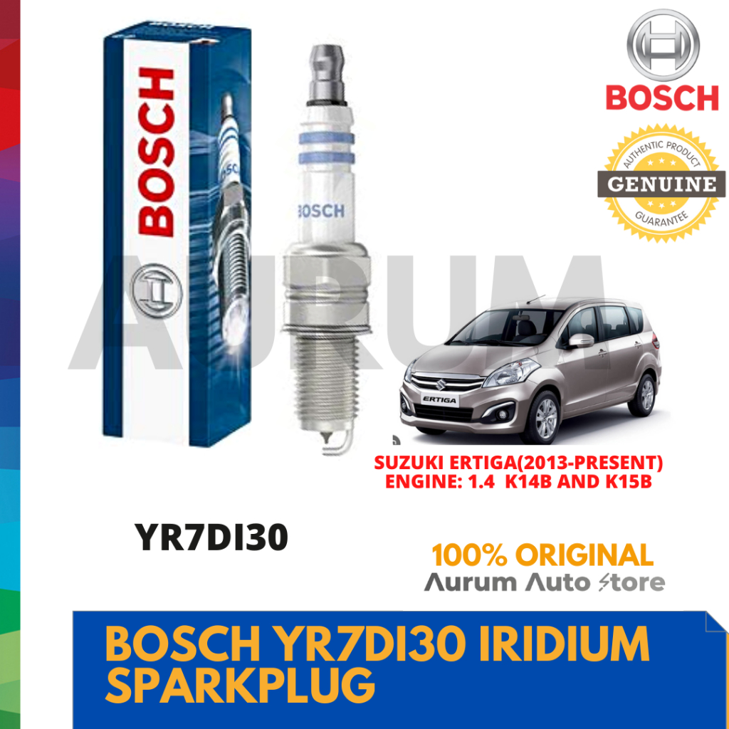 Bosch YR7DI30 iridium Spark Plug for Suzuki Ertiga (2013Present