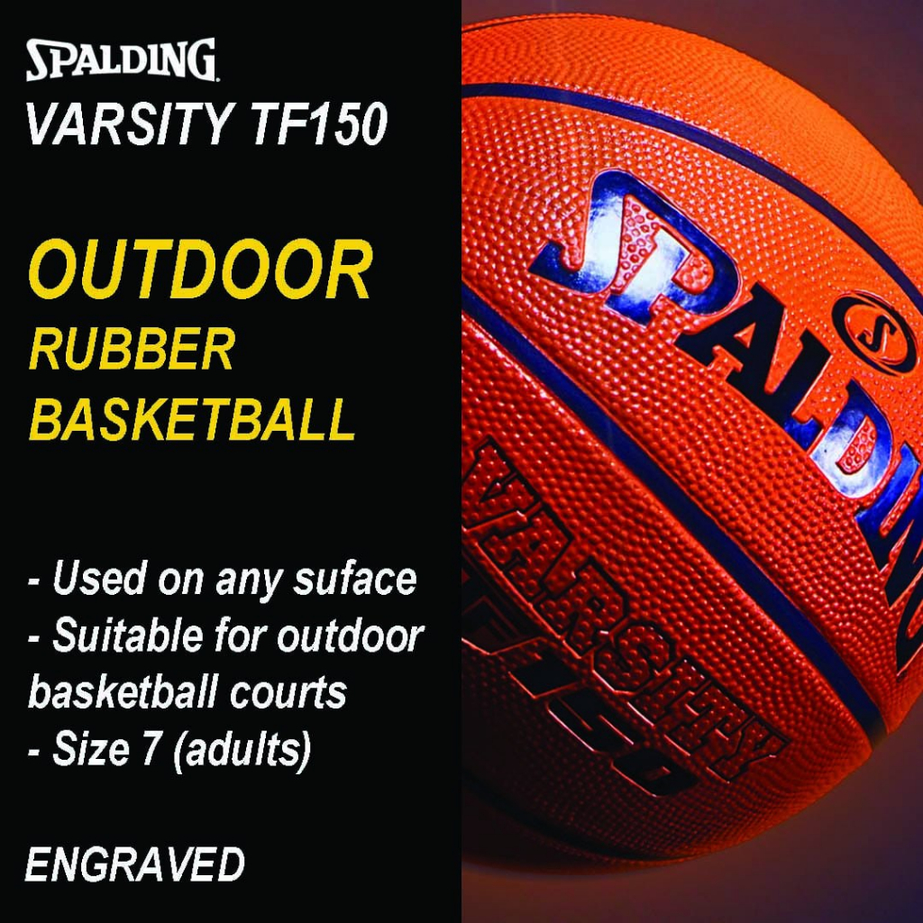 Used Spalding VARSITY Outdoor Basketball