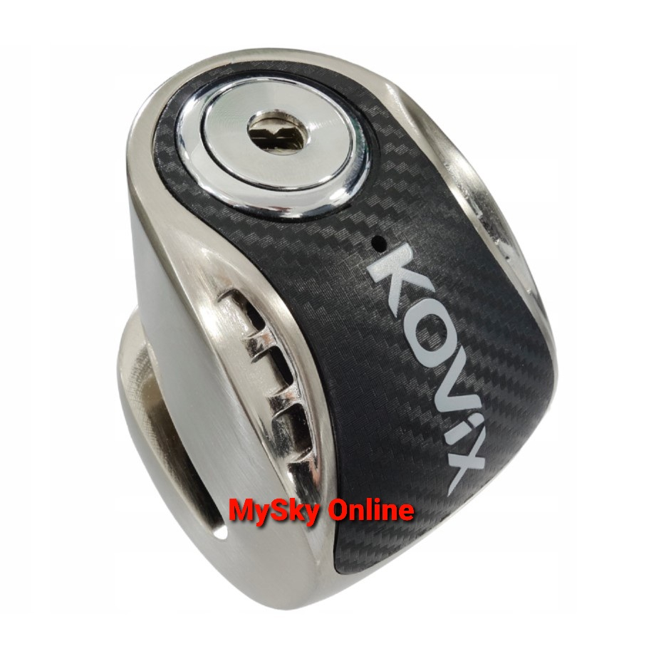 KOVIX Disc Break Lock WITH Alarm For Motorcycle, Scooter Or Bicycle ...