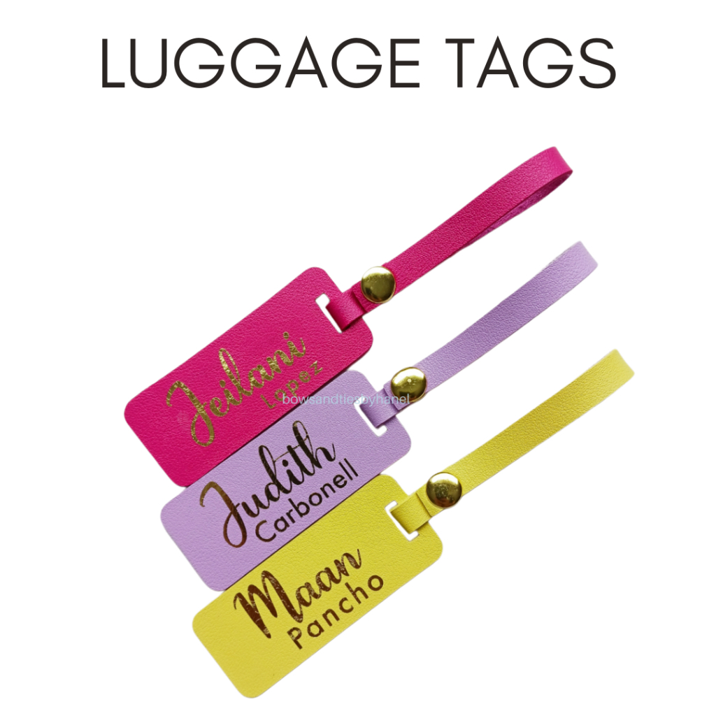 Personalized Luggage Tag Bag ID Bag Tag Shopee Philippines