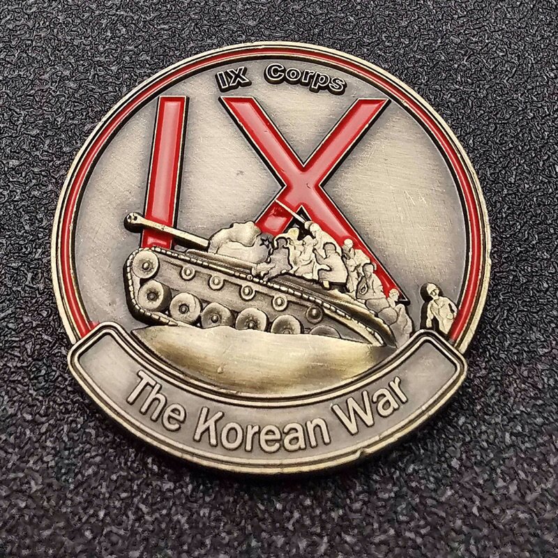 38th Parallel IX Corps Division Korean War Commemorative Coin | Shopee ...