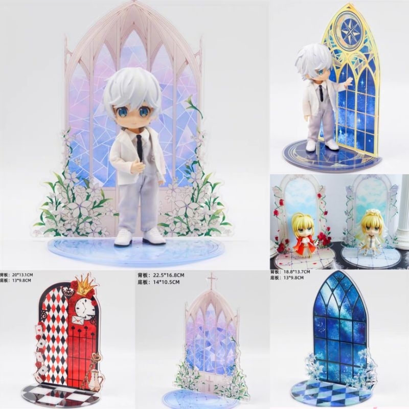 Acrylic Display Backgrounds for Nendoroids and Nendoroid Doll, OB11 ...