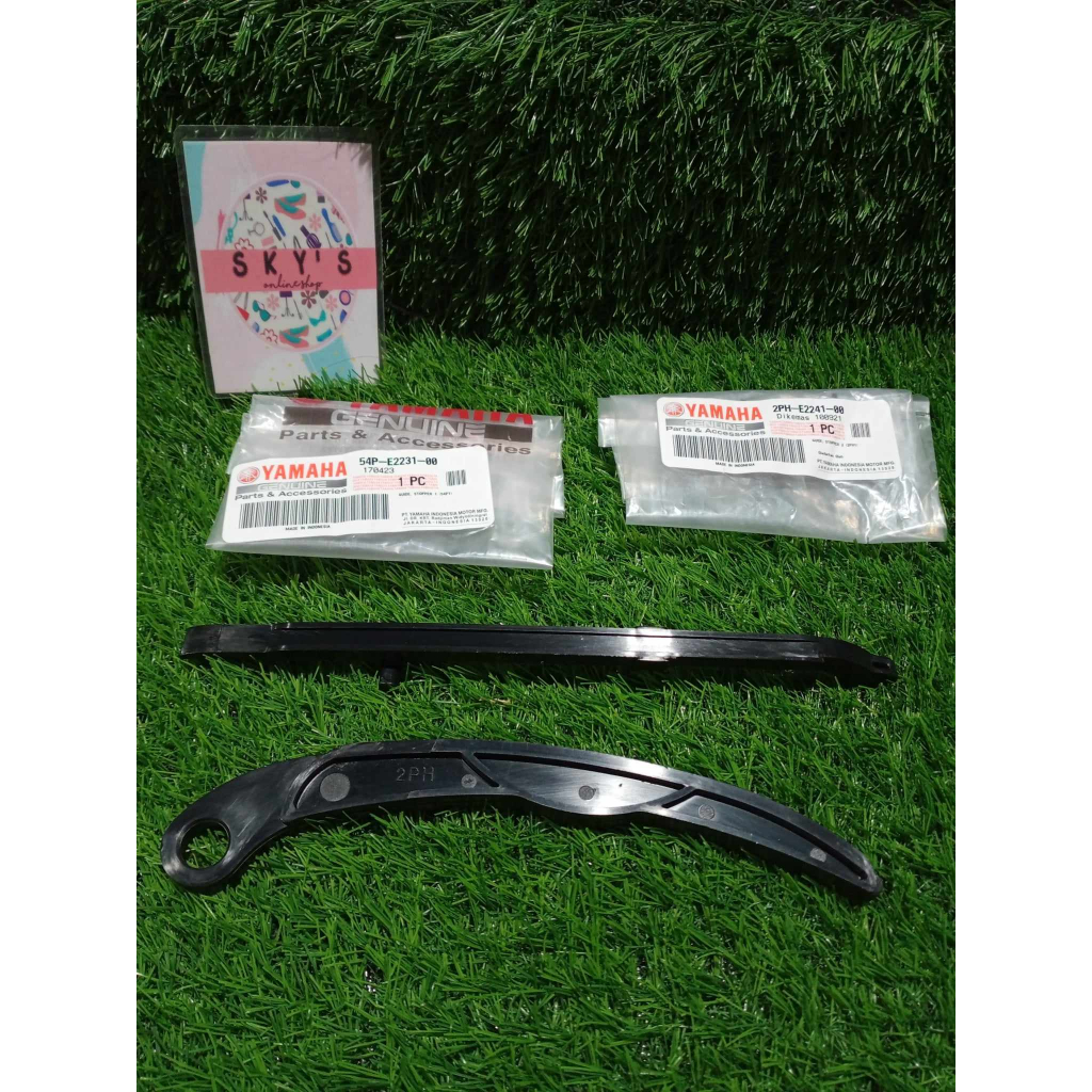YAMAHA GENUINE CHAIN GUIDE / GUIDE,STOPPER FOR MIO I 125