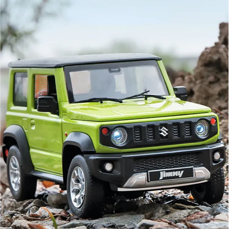 1:26 Suzuki Jimny Alloy Car Model Sound and Light Pull Back Collection