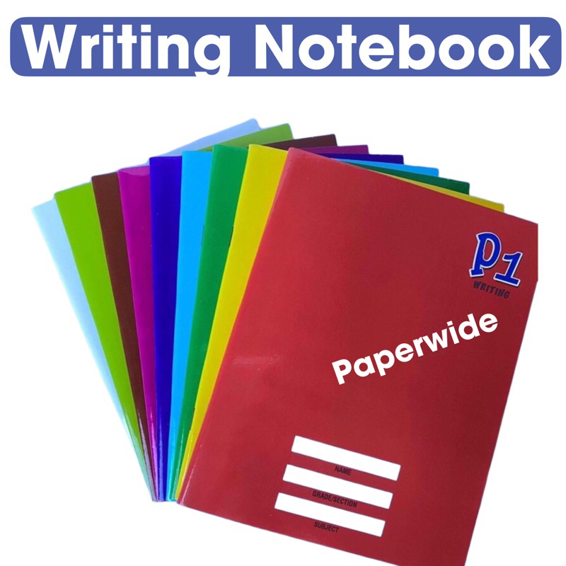 P1/Pixel writing notebook 80leaves for grade 1-3 10pcs/bundle assorted ...
