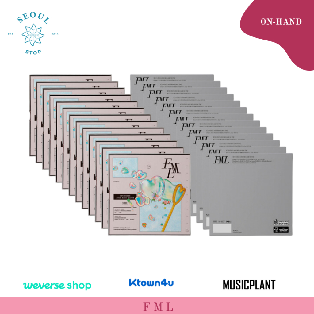 ON-HAND] SEVENTEEN - 10th Mini Album [FML] (CARAT Ver.) MUSICPLANT